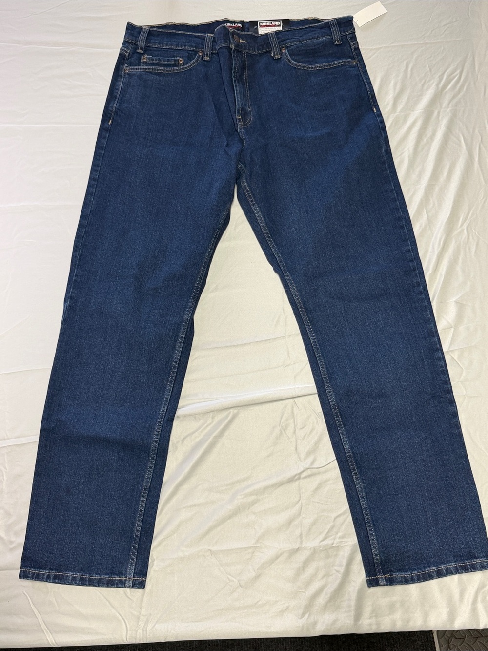 Dark Blue Men’s Jeans - Kirkland Signature Classic Straight Fit